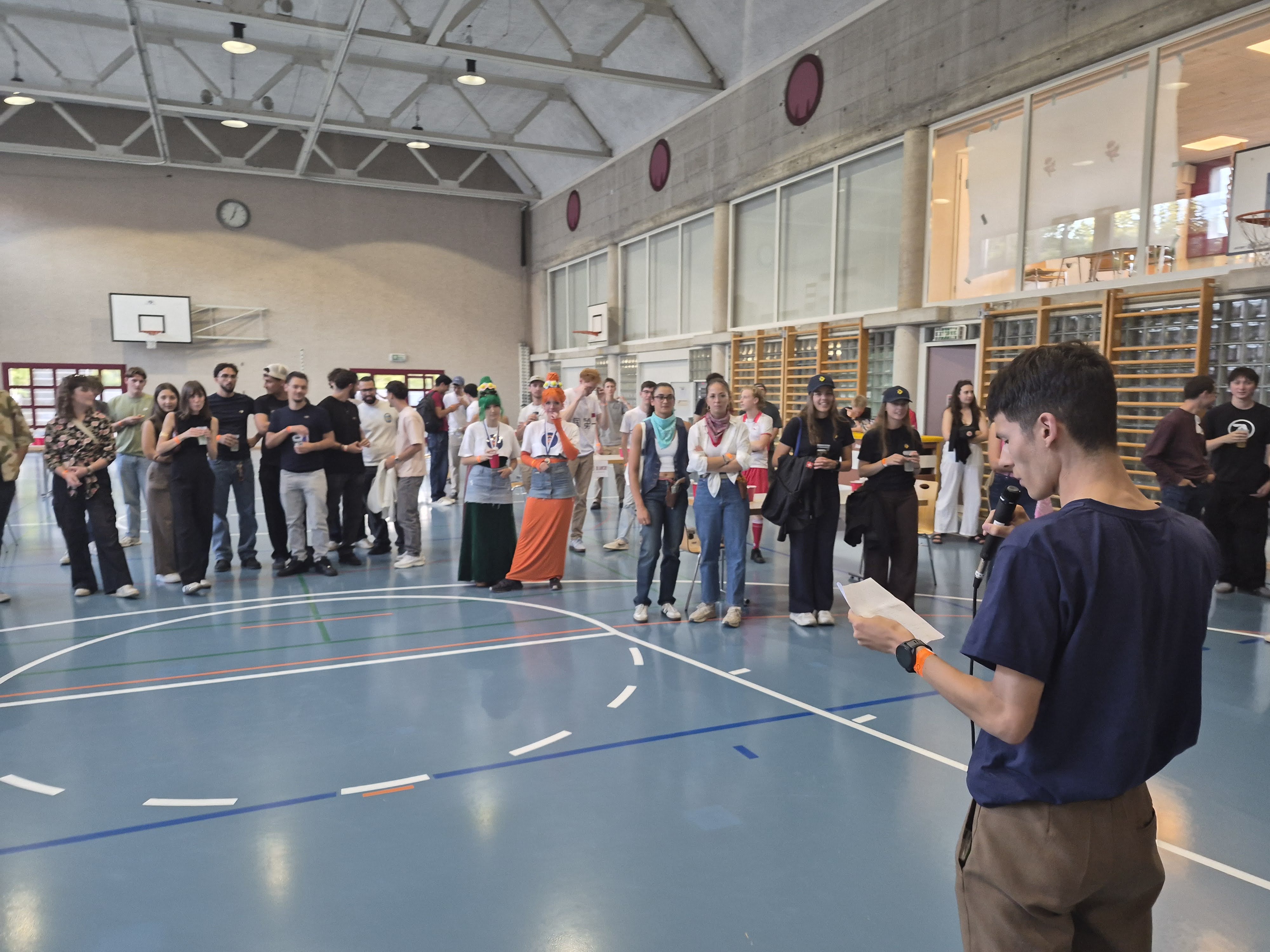 LYCH team at an event